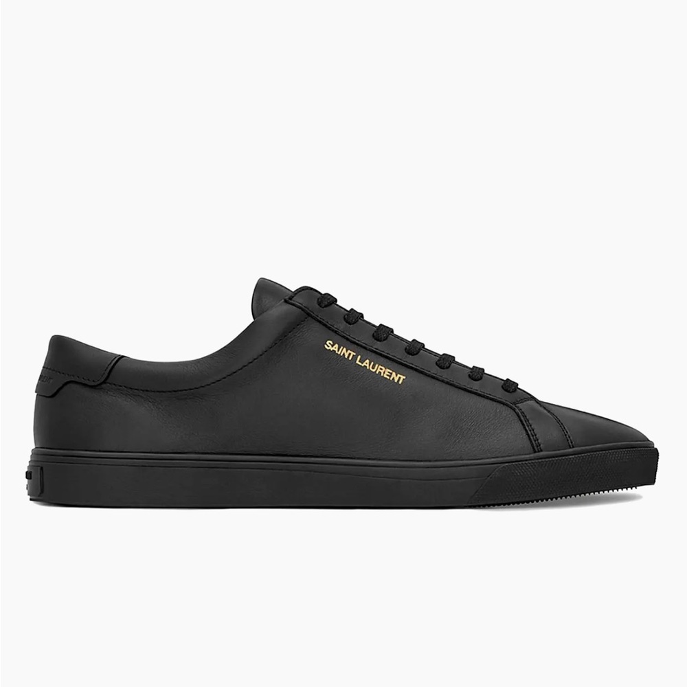 Saint Laurent Women’s Andy Classic Black Sneakers